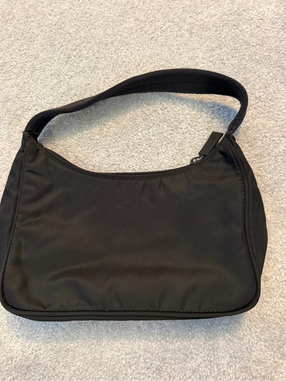Prada Tessuto Black Nylon Shoulder Bag - Picture 2 of 6